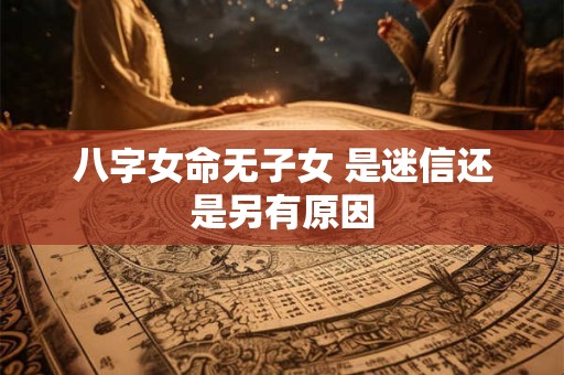 八字女命无子女 是迷信还是另有原因
