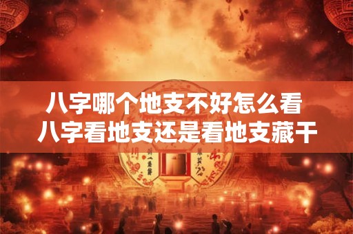 八字哪个地支不好怎么看 八字看地支还是看地支藏干