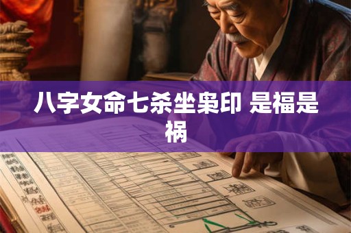 八字女命七杀坐枭印 是福是祸
