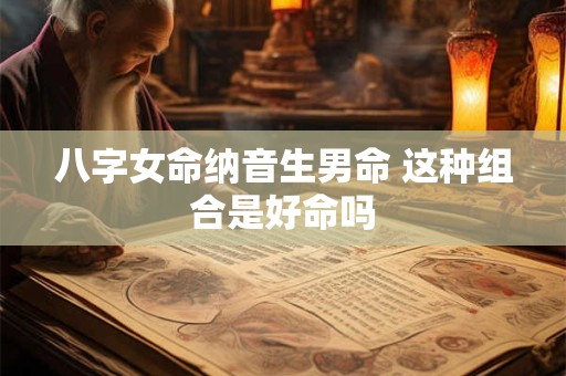 八字女命纳音生男命 这种组合是好命吗