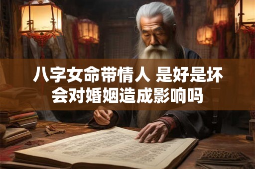 八字女命带情人 是好是坏会对婚姻造成影响吗