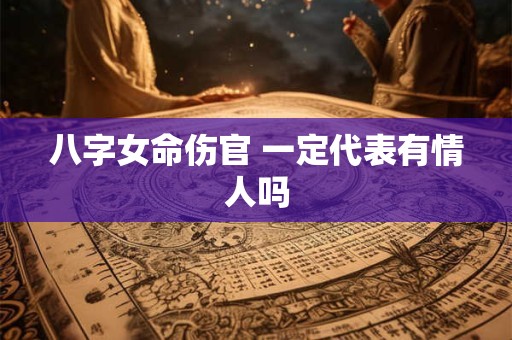八字女命伤官 一定代表有情人吗