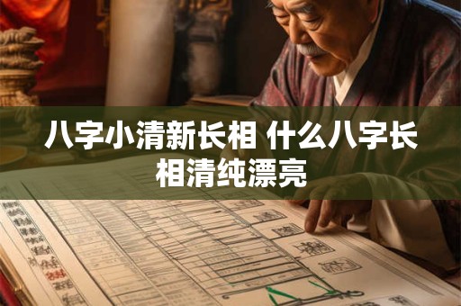 八字小清新长相 什么八字长相清纯漂亮