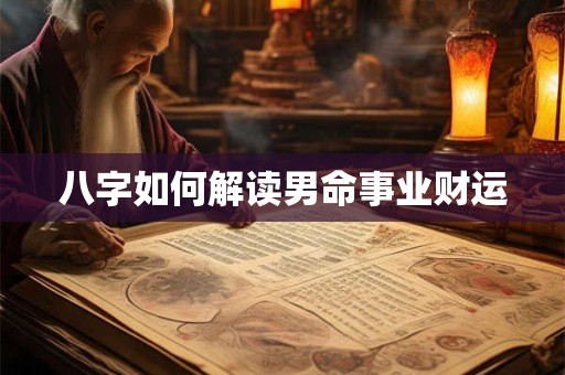 八字如何解读男命事业财运