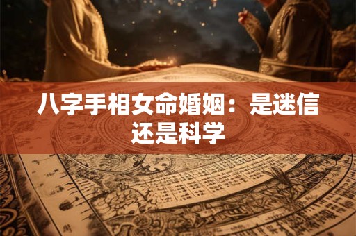 八字手相女命婚姻:是迷信还是科学 八字手相女命婚姻:是迷信还是科学