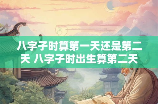 八字子时算第一天还是第二天 八字子时出生算第二天还是第一天