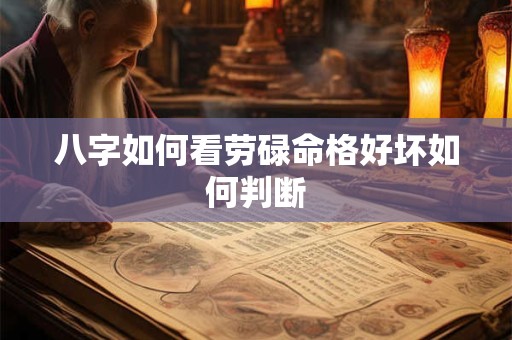 八字如何看劳碌命格好坏如何判断