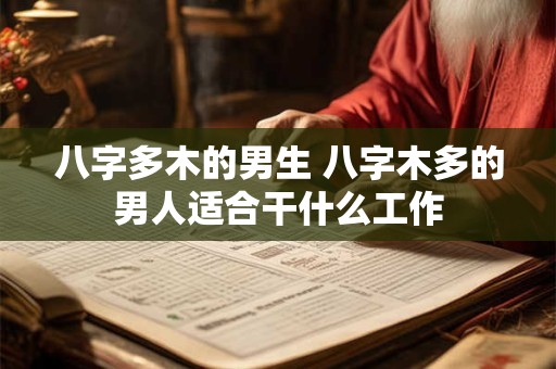 八字多木的男生 八字木多的男人适合干什么工作