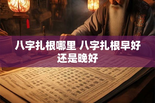 八字扎根哪里 八字扎根早好还是晚好