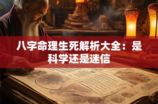 八字命理生死解析大全：是科学还是迷信