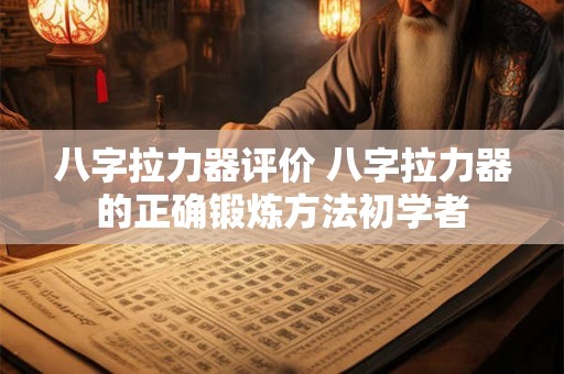 八字拉力器评价 八字拉力器的正确锻炼方法初学者