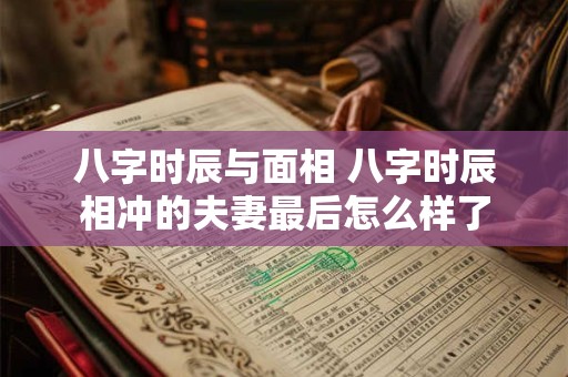 八字时辰与面相 八字时辰相冲的夫妻最后怎么样了