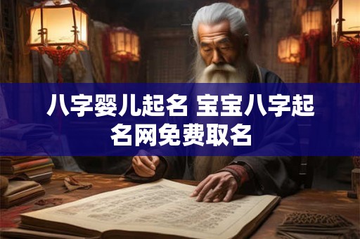 八字婴儿起名 宝宝八字起名网免费取名