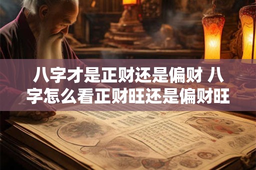 八字才是正财还是偏财 八字怎么看正财旺还是偏财旺 八字才是正财还是偏财 八字怎么看正财旺还是偏财旺