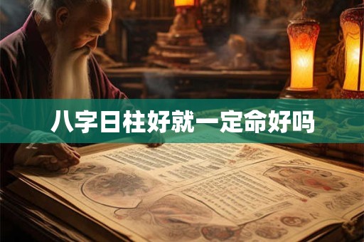 八字日柱好就一定命好吗
