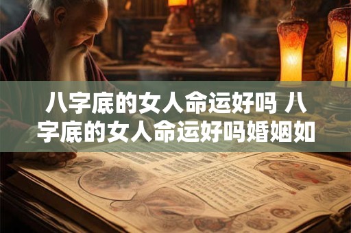 八字底的女人命运好吗 八字底的女人命运好吗婚姻如何 八字底的女人命运好吗 八字底的女人命运好吗婚姻如何