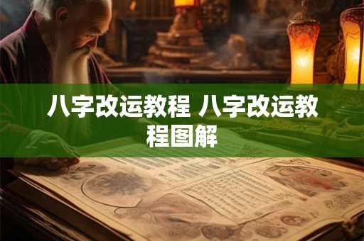 八字改运教程 八字改运教程图解
