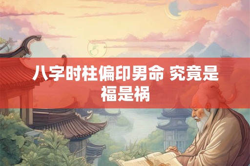 八字时柱偏印男命 究竟是福是祸