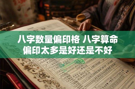 八字数量偏印格 八字算命偏印太多是好还是不好