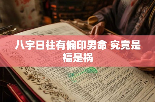 八字日柱有偏印男命 究竟是福是祸