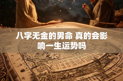 八字无金的男命 真的会影响一生运势吗