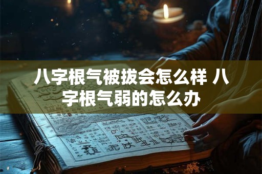 八字根气被拔会怎么样 八字根气弱的怎么办