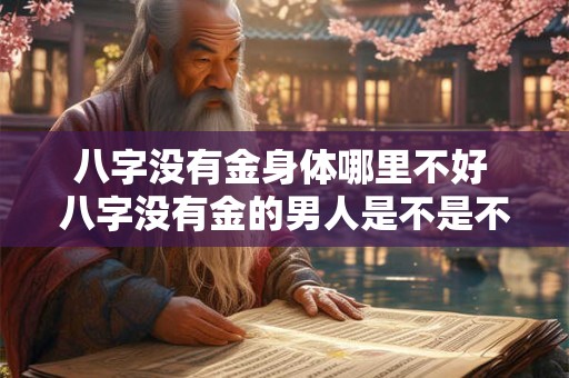 详细阅读:八字没有金身体哪里不好 八字没有金的男人是不是不好 八字没有金身体哪里不好 八字没有金的男人是不是不好