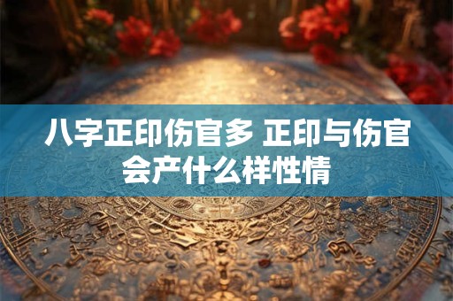 八字正印伤官多 正印与伤官会产什么样性情