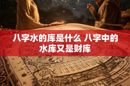 八字水的库是什么 八字中的水库又是财库
