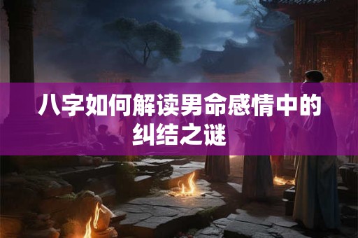 八字如何解读男命感情中的纠结之谜 八字如何解读男命感情中的纠结之谜