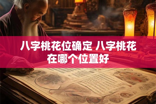 八字桃花位确定 八字桃花在哪个位置好