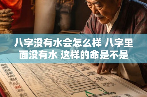 八字没有水会怎么样 八字里面没有水 这样的命是不是很不好