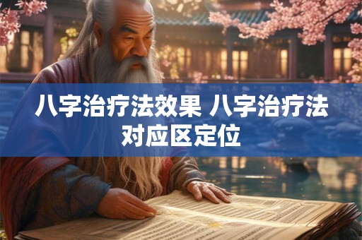 八字治疗法效果 八字治疗法对应区定位