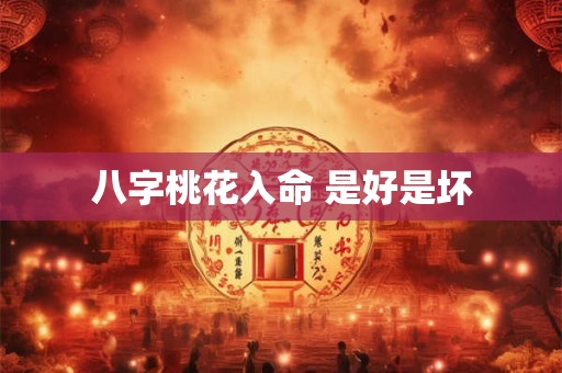 八字桃花入命 是好是坏