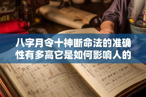 八字月令十神断命法的准确性有多高它是如何影响人的命运的