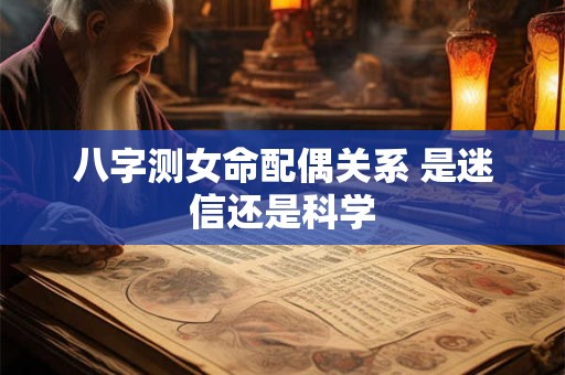 八字测女命配偶关系 是迷信还是科学
