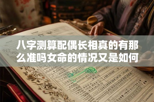 八字测算配偶长相真的有那么准吗女命的情况又是如何呢
