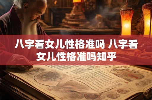 八字看女儿性格准吗 八字看女儿性格准吗知乎 八字看女儿性格准吗 八字看女儿性格准吗知乎
