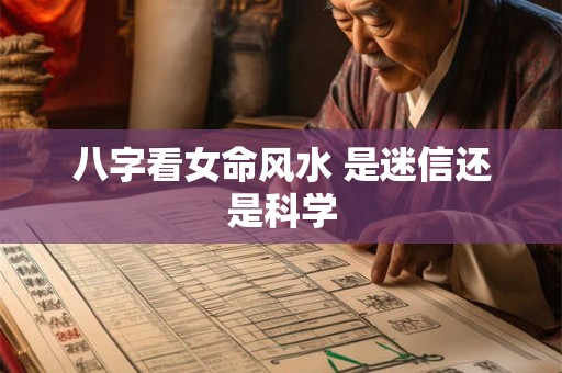 八字看女命风水 是迷信还是科学