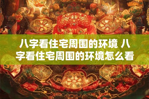 八字看住宅周围的环境 八字看住宅周围的环境怎么看