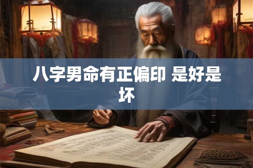 八字男命有正偏印 是好是坏