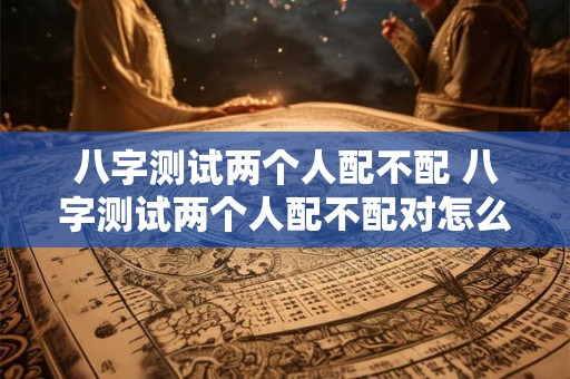 八字测试两个人配不配 八字测试两个人配不配对怎么看
