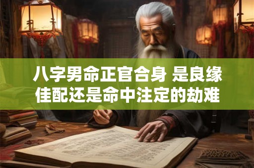 八字男命正官合身 是良缘佳配还是命中注定的劫难