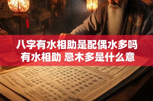 八字有水相助是配偶水多吗 有水相助 忌木多是什么意思