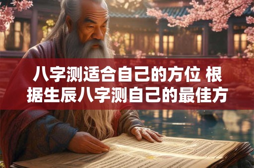 八字测适合自己的方位 根据生辰八字测自己的最佳方位 八字测适合自己的方位 根据生辰八字测自己的最佳方位