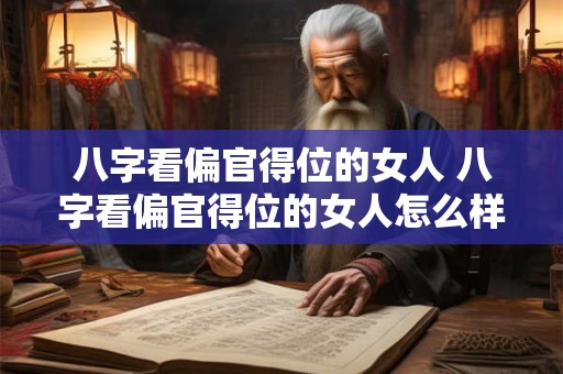 八字看偏官得位的女人 八字看偏官得位的女人怎么样