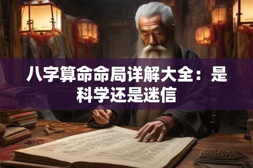 八字算命命局详解大全：是科学还是迷信
