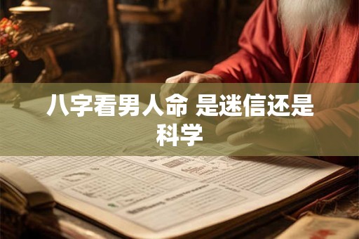 八字看男人命 是迷信还是科学