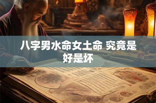 八字男水命女土命 究竟是好是坏