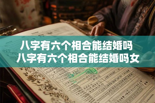 八字有六个相合能结婚吗 八字有六个相合能结婚吗女生